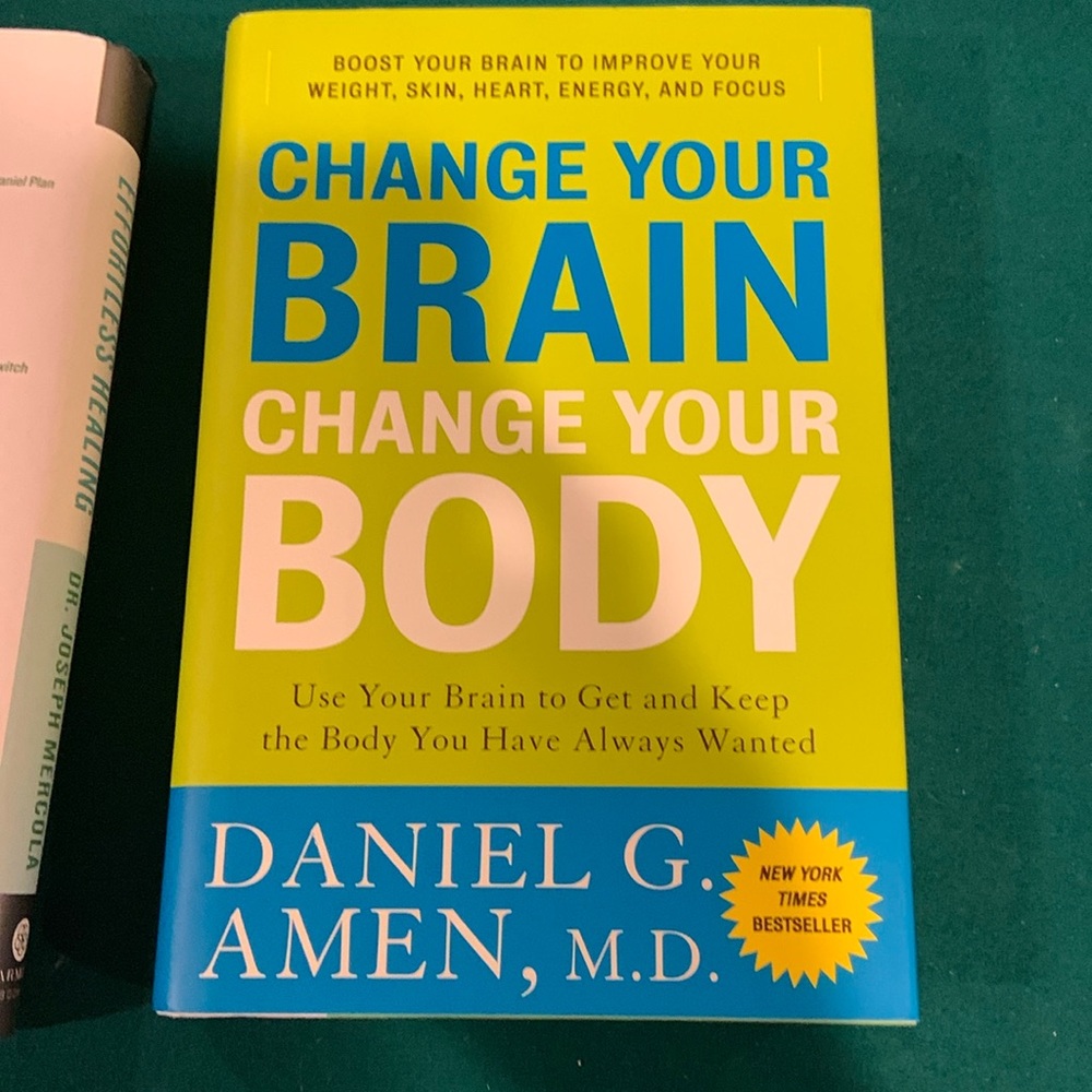 Book Change Your Brain, Change Your Body, Daniel G Amen, Get the body you want